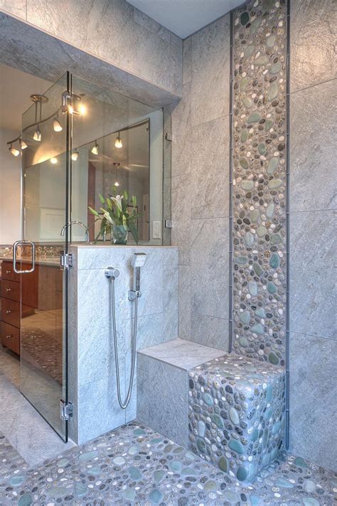 If you are planning a new bathroom design then this article on 50 bathroom tile ideas will provide some useful inspiration when it comes to mosaics, wall and if you are on the lookout for some ideas on how you can transform the look of your bathroom with tiles then you have arrived at the right place. 30 grey natural stone bathroom tiles ideas and pictures 2020