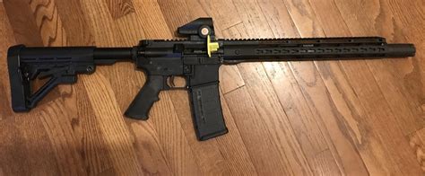 Built My First Ar Today Spikes Tactical Lower Cbc Industries Ar Kit