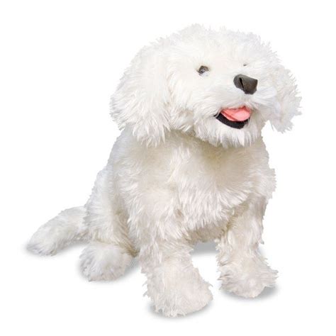 Melissa And Doug® Bichon Frise Dog Stuffed Animal Bed Bath And Beyond