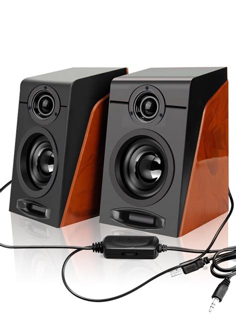 Desktop Computer Speaker Desktop Laptop Mini Speaker With Usb 20 35