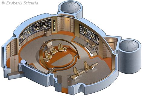 Ex Astris Scientia Galleries Starfleet Bridge Illustrations Star Trek Interiors Star