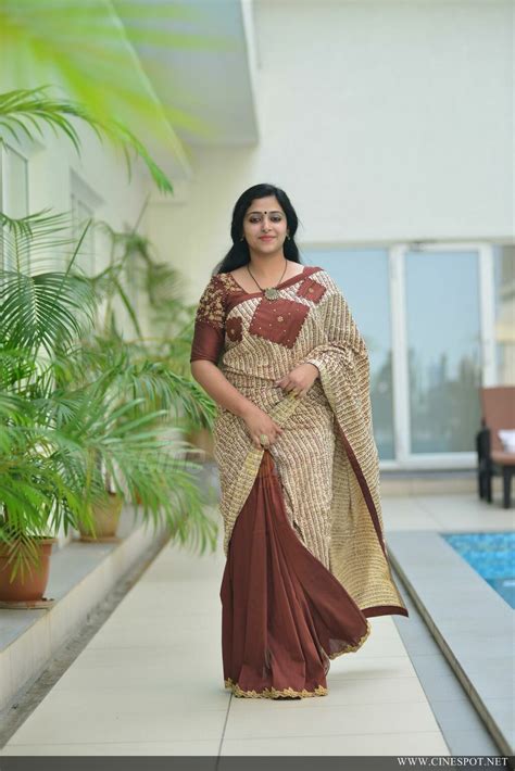 Anu Sithara At Captain Movie Promo Meet 19 Blouse Dress Saree Blouse Sari Saree Styles
