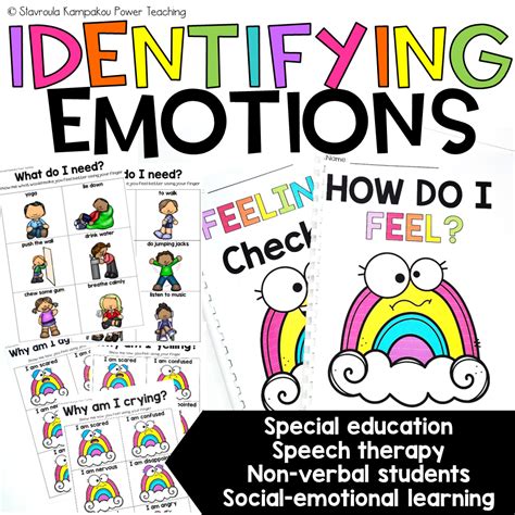 Identifying Feelings And Emotions Autism Visuals Made By Teachers