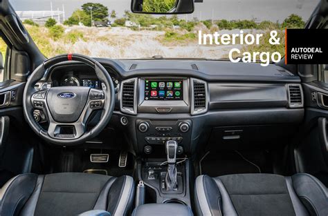 2019 Ford Ranger Raptor Interior And Cargo Space Review Autodeal
