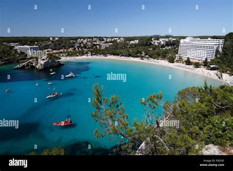 Cala Galdana Menorca Balearic Islands Spain Europe Stock Photo Alamy