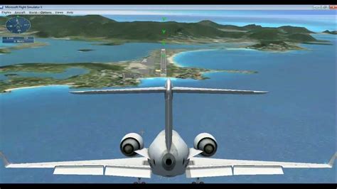 Microsoft flight simulator x is the byproduct of years of innovation and creates a flying simulation that is accurate. Microsoft Flight Simulator X Demo - Landing at Princess ...
