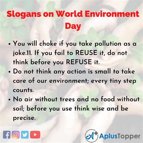 world environment day slogans unique and catchy world environment day slogans in english