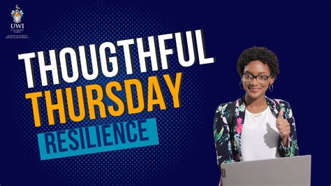Thoughtful Thursday Resilience The Power To Face Challenges Youtube