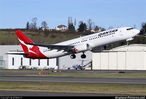 Zk Zqd Qantas Boeing 737 800 At Seattle Boeing Field King County