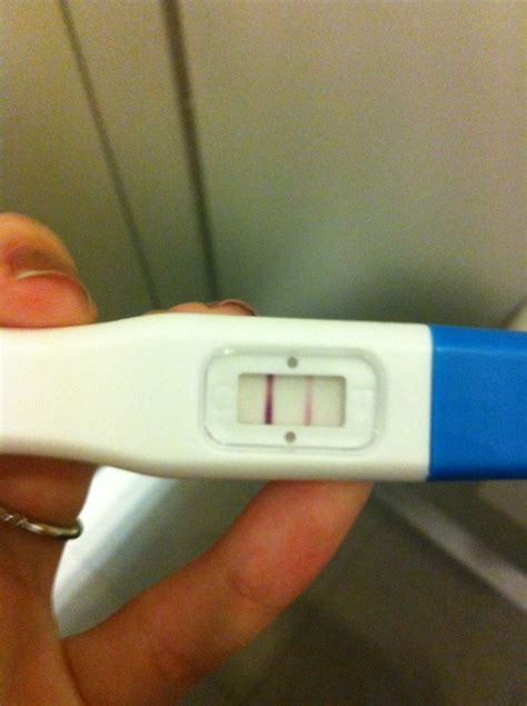 Our Little Precious One Positive Pregnancy Test