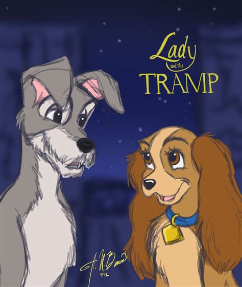 Wdm36 Lady And The Tramp Lady And The Tramp Cartoon