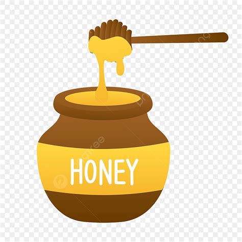 Honey Pot Clipart Hd Png Cartoon Honey Clipart Vector Clay Pot Honey