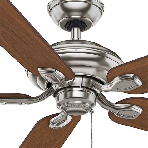 An aged steel finish paired with gray washed veneer finish blades gives this popular casablanca ceiling fan a contemporary rustic look, while leds add energy efficiency. Casablanca Fan 52" Utopian 5 Blade Ceiling Fan | Wayfair
