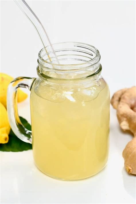 Simple And Healthy Ginger Lemonade Recipe Ginger Lemonade Healthy