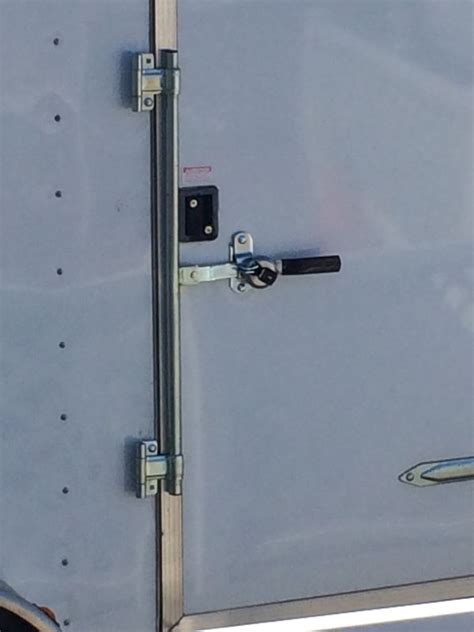 36 Lock Side Door Bar Lock Assembly Polar Hardware Enclosed Trailer