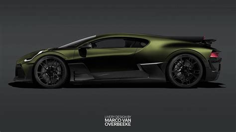 Bugatti Divo Looks Divine Wearing Heritage Paint Jobs 30 Dark Green
