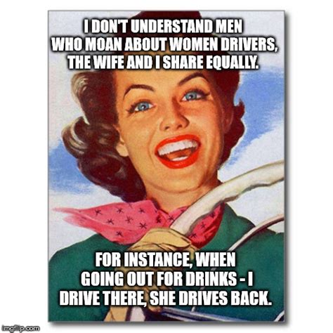 Vintage 50s Woman Driver Imgflip