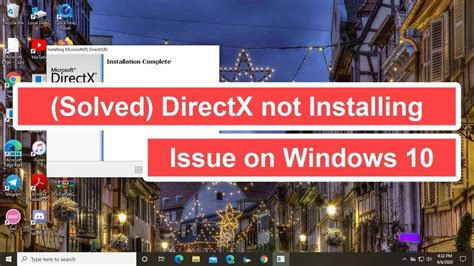 Problema De Instalación De Directx En Windows 10 Mundowin