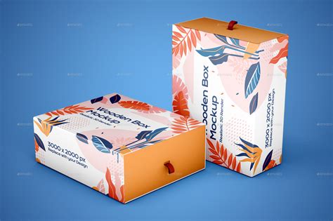 Download Wooden Box Mockup by ArcticBlue | GraphicRiver