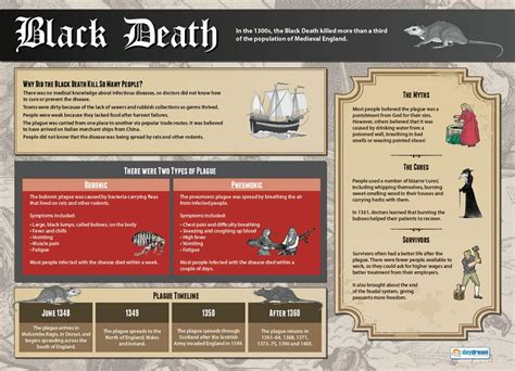 Buy The Black Death History S Gloss Paper Measuring 850mm X 594mm