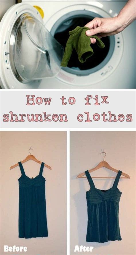 How To Fix Shrunken Clothes My House Is Back