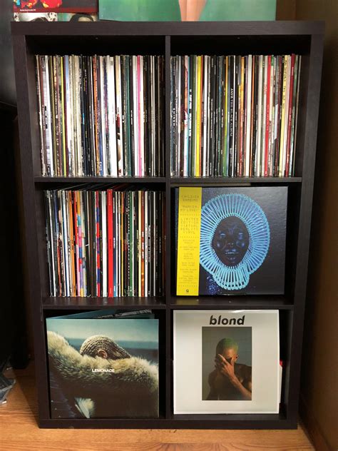 Bought A New Shelf From Target That Fit My Collection Perfectly Rvinyl