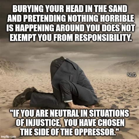 Burying Your Head In The Sand Imgflip