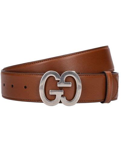 Brown Gucci Belts For Men Lyst