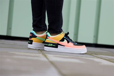 This item is excluded from promo. Nike Women's Air Force 1 Shadow SE Solar Flare/Atomic Pink ...