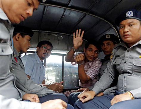 Reuters Deeply Disappointed As Reporters Charged Under Official Secrets Act In Myanmar But