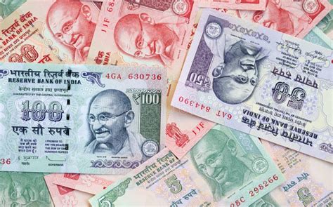 Indian Banknotes Stock Photo Image Of Denomination 114490382