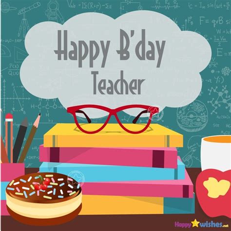 Happy Birthday Teacher Teacher Birthday Card Happy Birthday Images And Photos Finder