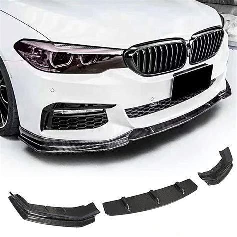 Q TECH Front Bumper Lip Fit For Compatible With BMW Series BwEl FFxZ