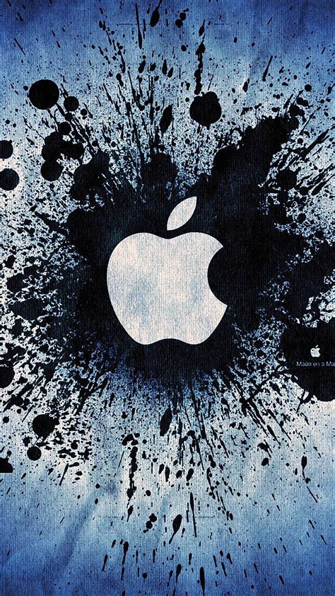 Apple Logo Graffity Wallpaper For Iphone 11 Pro Max X 8 7 6