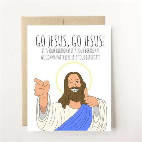 oc christmas cards for my among us group from comics. Christmas Card Funny Go Jesus It's Your Birthday Funny | Etsy in 2020 | Funny holiday cards ...