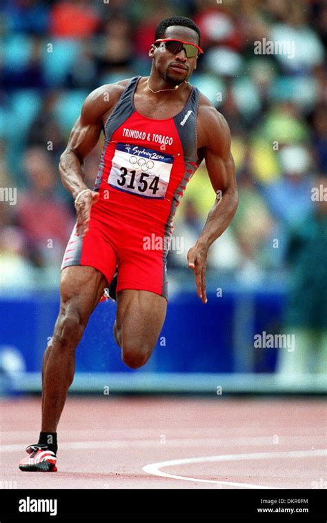 Ato Boldon200 Metres Sydney Olympicsy Australiaolympic Stadium