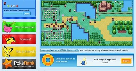 Pokemon rise is a free to play pokemon mmorpg (massive multiplayer online role playing game) where you can battle and level up in pokemon rise, you will see pokemon walking around towns, routes and caves as you would see other pokemon trainers. Free Online Pokemon Games: UnovaRPG Online Pokemon Game ...