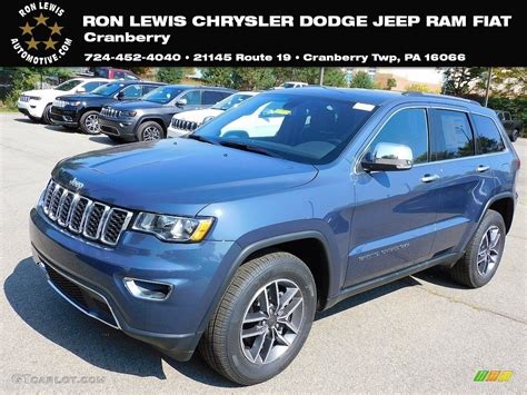 2020 Slate Blue Pearl Jeep Grand Cherokee Limited 4x4 139773345 Photo