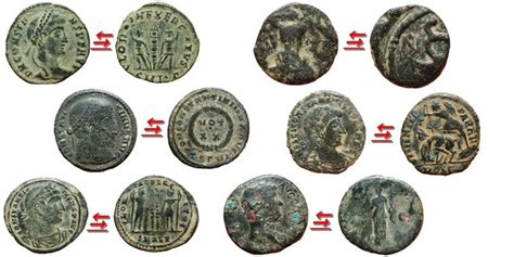 Roman Empire 6 High Quality Roman Bronze Coins Lot Minted Catawiki