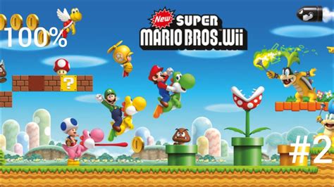 Lets Play New Super Mario Bros Wii 100 2 Mondo 2 Tutte Le Monete