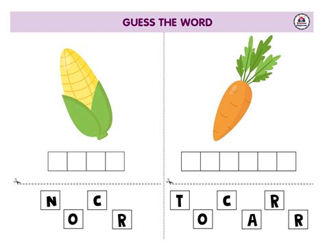 Guess The Word Game For Kids