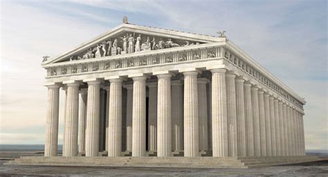 The Parthenon 3d Model Arquitetura Grega Arte Grega Esboços