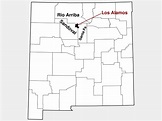 Los Alamos County, NM - Geographic Facts & Maps - MapSof.net