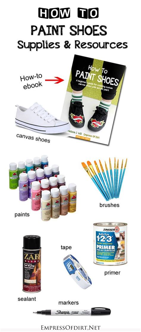 How To Paint Shoes — Empress Of Dirt Canvas Shoes Diy Painted Shoes