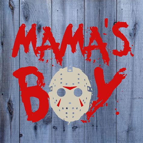 Mamas Boy Jason Voorhees Halloween Png Svg And Studio 3 Etsy Uk