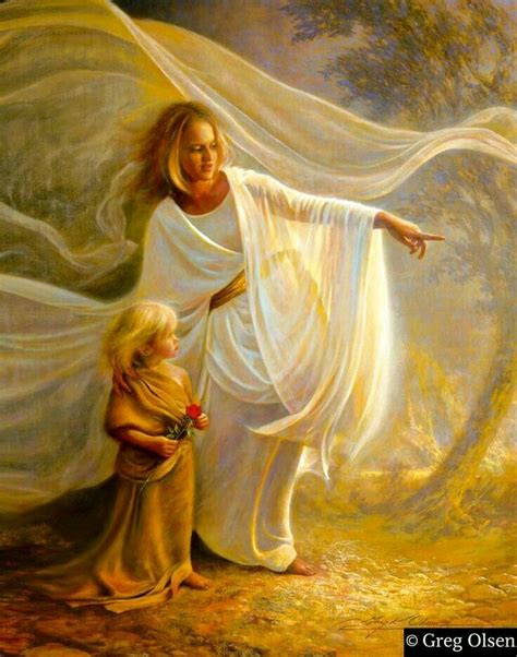 Pin By Kaidaou On Angeles Greg Olsen Angels In Heaven Lds Art