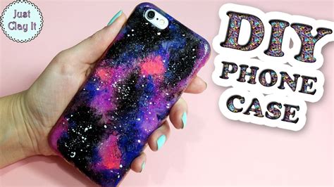 Diy Galaxy Phone Case Easy Phone Case Idea Youtube