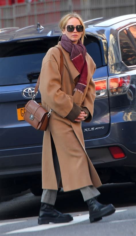 Jennifer Lawrence Puts A Modern Spin On The Classic Camel Coat Vogue