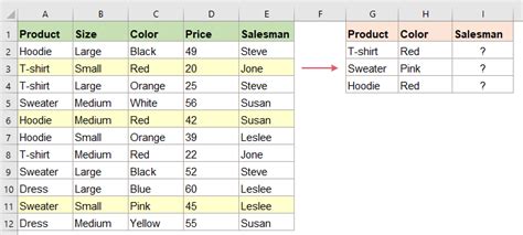How To Vlookup Value With Multiple Criteria In Excel