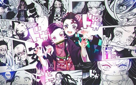 2880x1800 Nezuko And Tanjirou Manga Macbook Pro Retina Wallpaper Hd